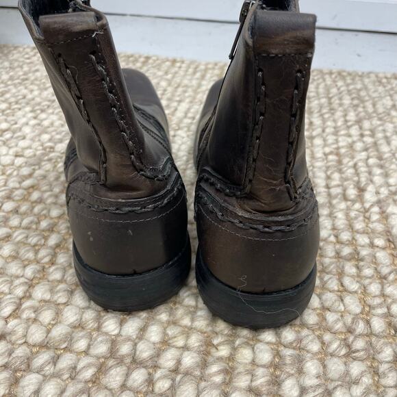 Bed Stu Revolution Boots SZ 10.5 Dark Brown Distressed Leather Men's Boots EUC - Picture 6 of 9
